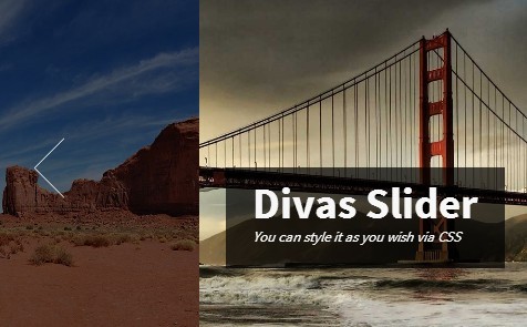 jQuery Divas Slider